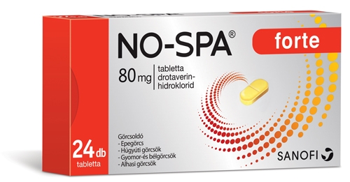 NO-SPA FORTE 24 DB TABLETTA, Gyógytündér Gyógyszertár és Webáruház - Kartal