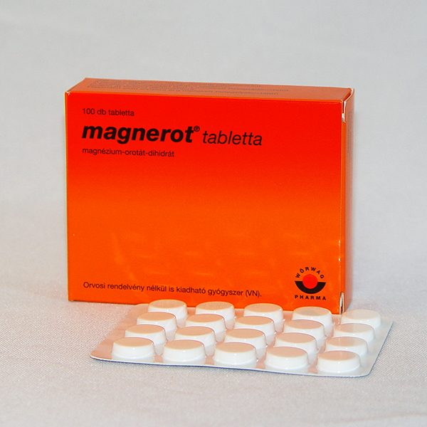 MAGNEROT TABLETTA 100 DB, Gyógytündér Gyógyszertár és Webáruház - Kartal