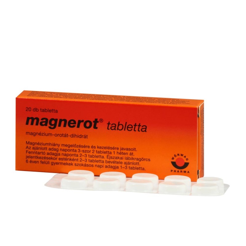 MAGNEROT TABLETTA 20 DB, Gyógytündér Gyógyszertár és Webáruház