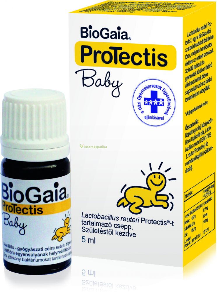 BIOGAIA PROTECTIS BABY CSEPP 5 ML, Gyógytündér Gyógyszertár és Webáruház