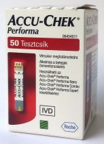 ACCU-CHEK PERFORMA 50 DB TESZTCSÍK, Gyógytündér Gyógyszertár és Webáruház - Kartal