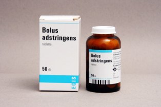 BOLUS ADSTRINGENS TABL. 50X, Gyógytündér Gyógyszertár és Webáruház - Kartal