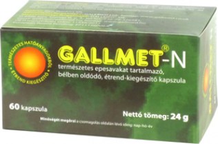 GALLMET-N 30 DB KAPSZULA, Gyógytündér Gyógyszertár és Webáruház