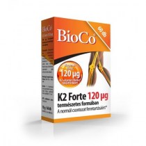 BIOCO K2 FORTE 120 µg 60 DB TABLETTA, Gyógytündér Gyógyszertár és Webáruház - Kartal
