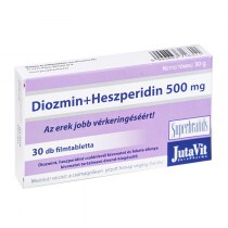 DIOZMIN+HESZPERIDIN 500 MG FILMTABLETTA 30 DB, Gyógytündér Gyógyszertár és Webáruház - Kartal